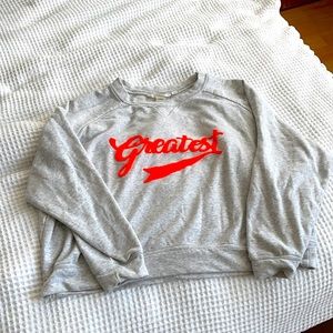 Lightweight sweatshirt